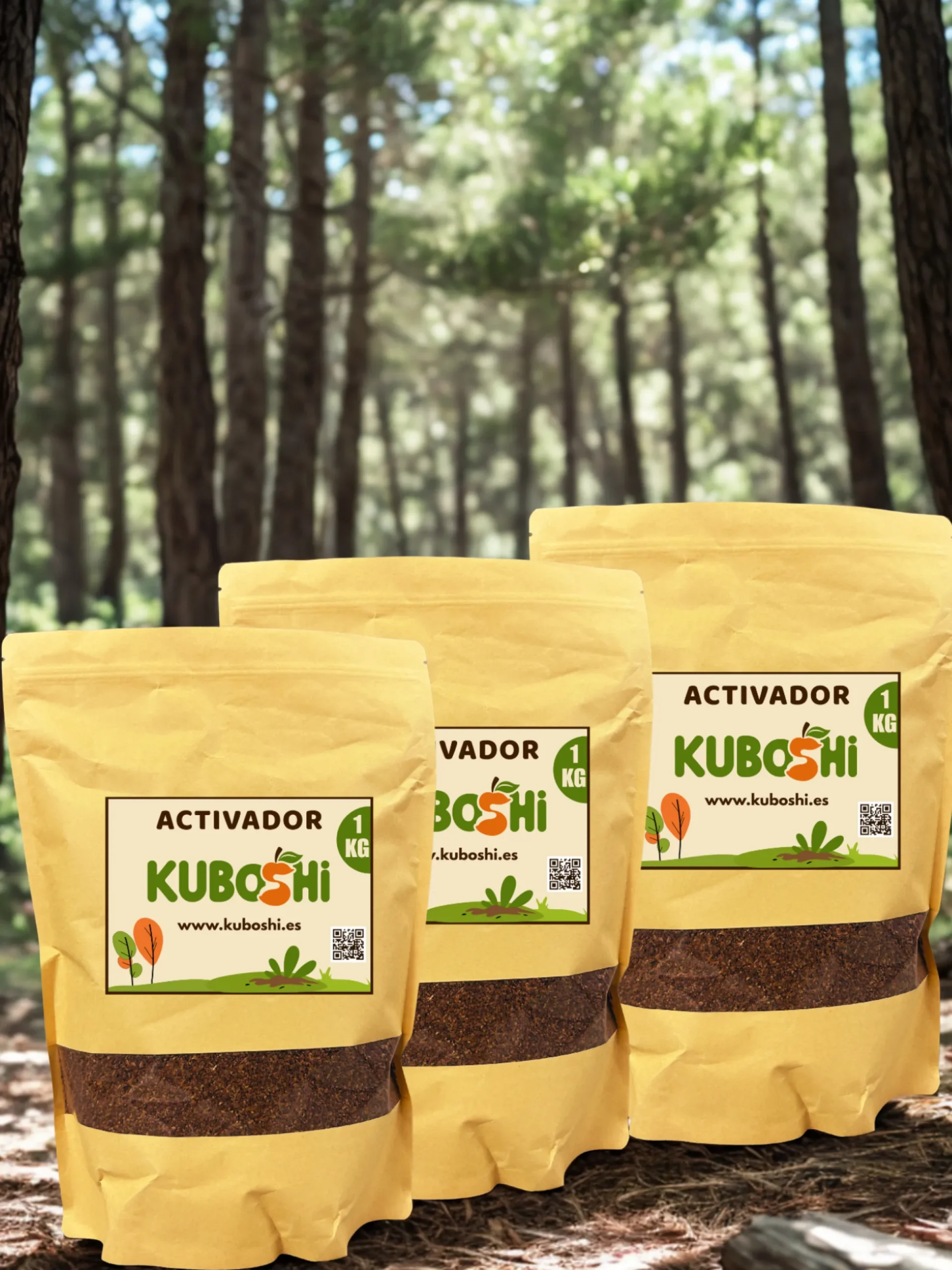 Kuboshi 3 kg: Activador De Compostaje Bokashi