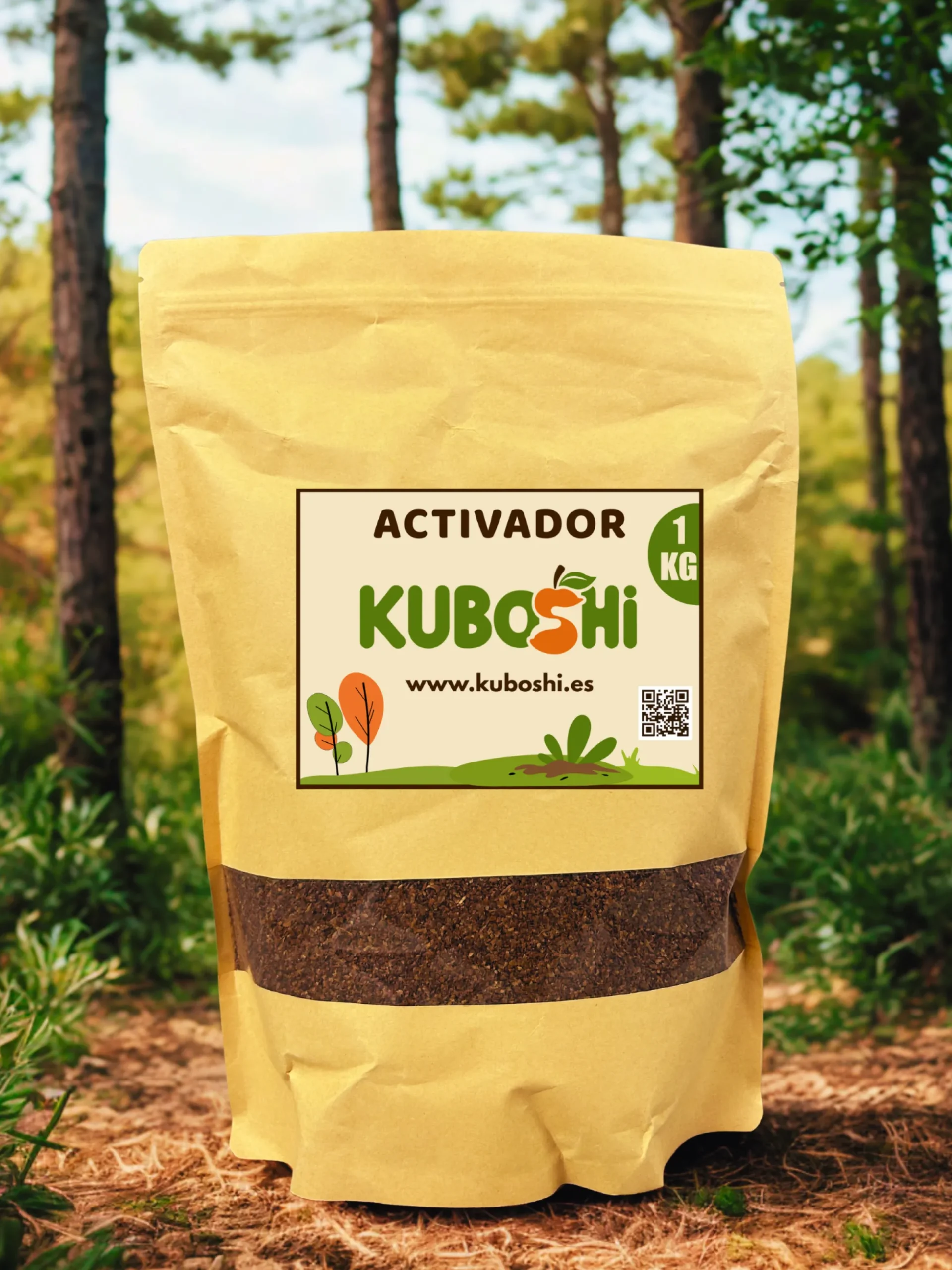 Kuboshi 1 kg: Activador De Compostaje Bokashi