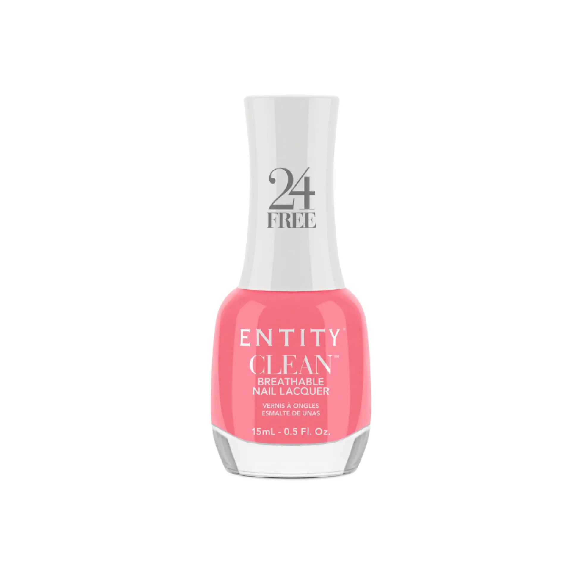 LADY IN PINK. Esmalte de Uñas Breathable 24 FREE, Sin Tóxicos, Natural y Vegano