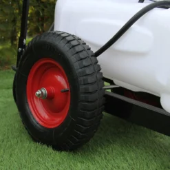100l Atv Pulverizador Remolque Eléctrico 12v Tanque Lanza Manual 6 Boquillas Agrícola