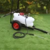 60l Atv Pulverizador Remolque Eléctrico 12v Tanque Lanza Manual 6 Boquillas Agrícola