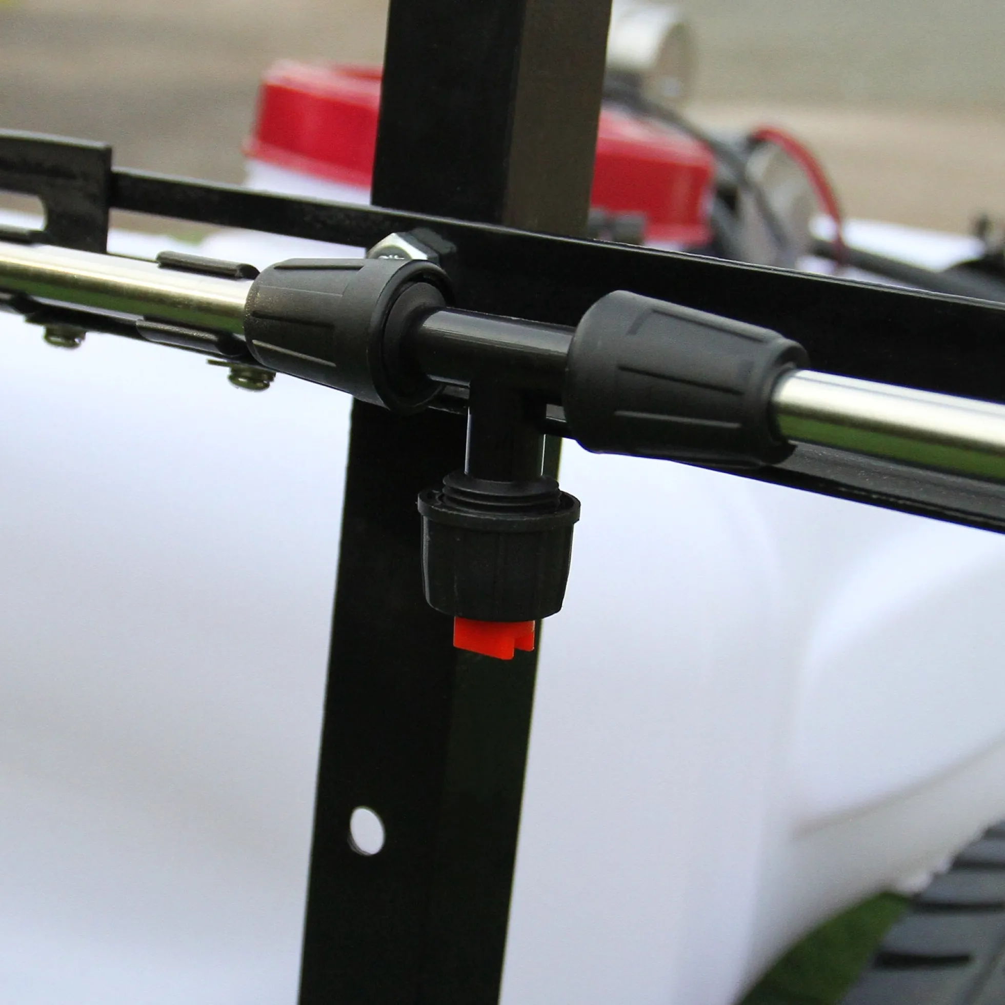 60l Atv Pulverizador Remolque Eléctrico 12v Tanque Lanza Manual 6 Boquillas Agrícola
