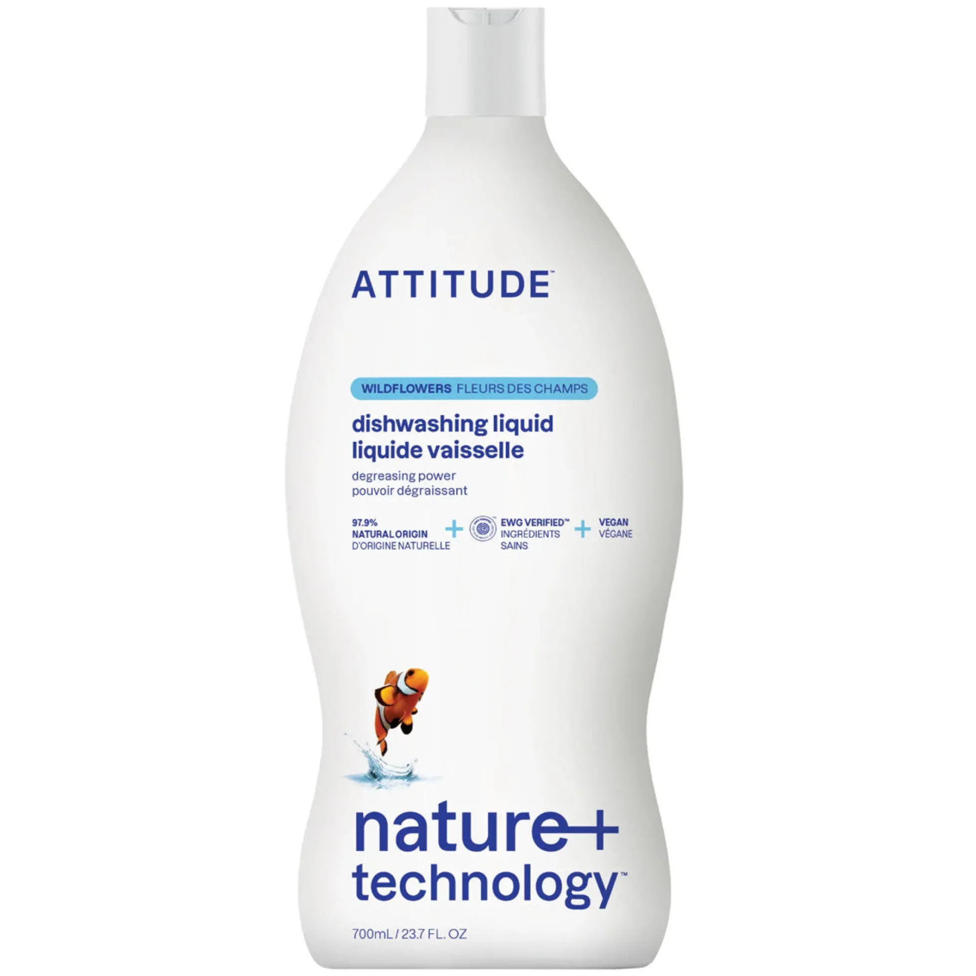 Lavavajillasconcentrado Flores silvestres Attitude 700 ml
