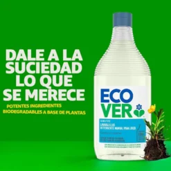 Lavavajillas Desengrasante de Manzanilla y Clementina Ecover 450 ml