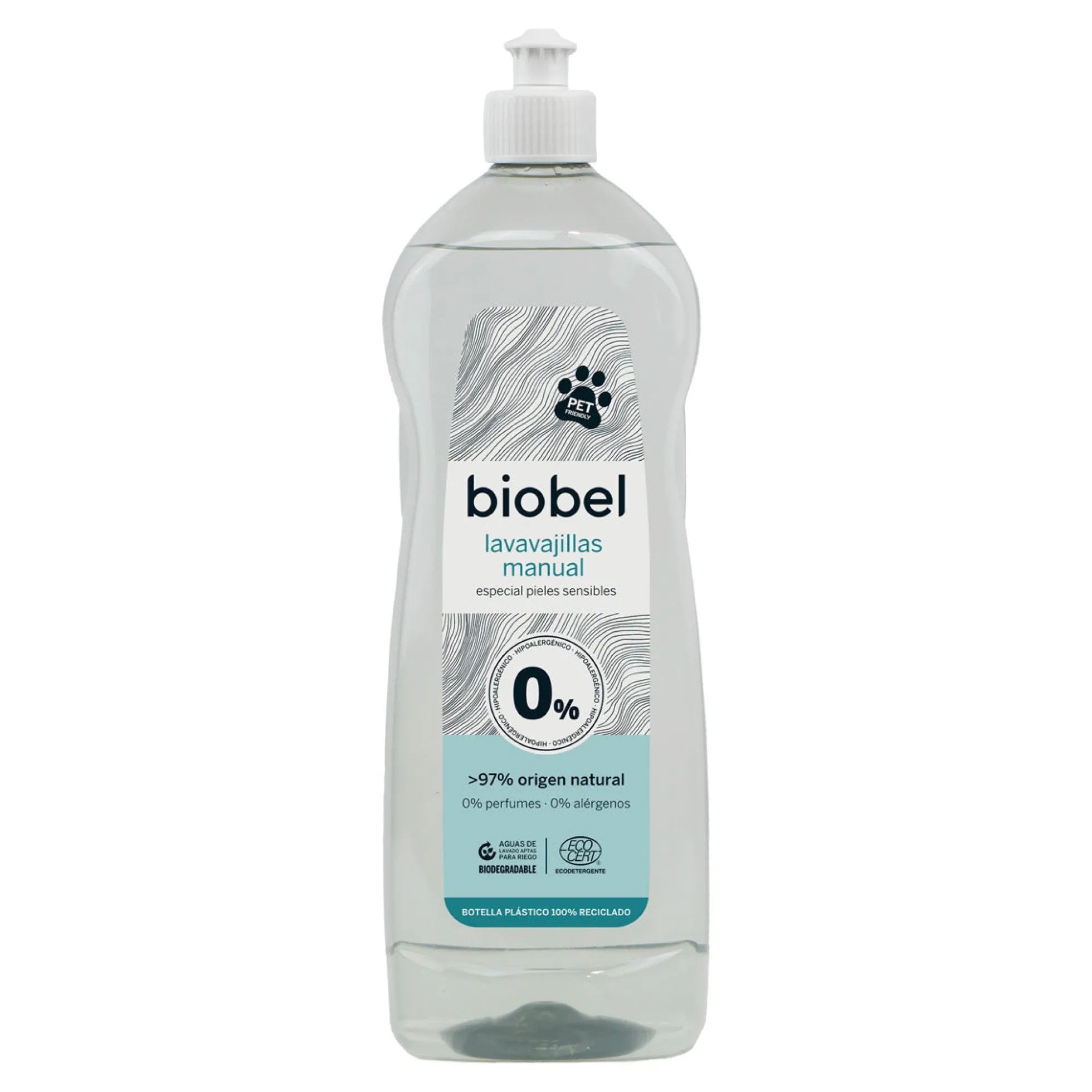 Lavavajillas manual Biobel 0% 1L