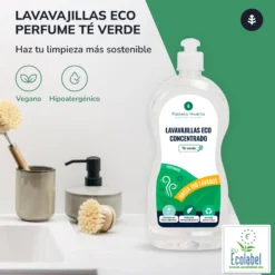 Lavavajillas Manual Té Verde ECOPlaneta Huerto 750ml