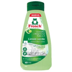 Lavavajillas Máquina Gel Limón Verde Frosch 600 ml