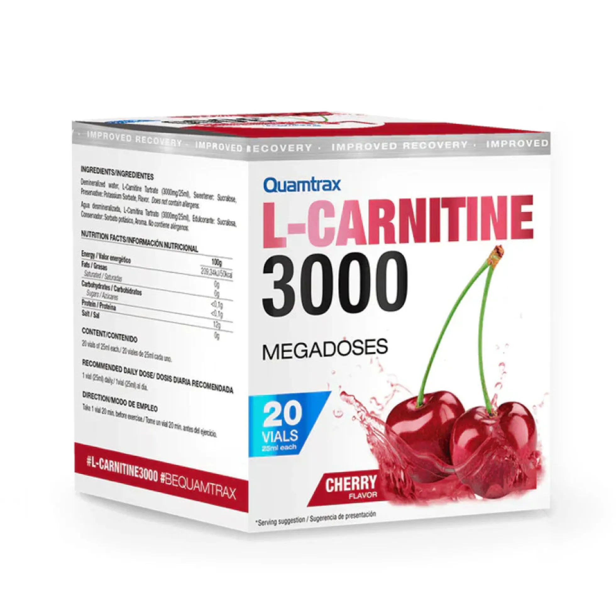 L-carnitine 3000 20 X 25 Ml