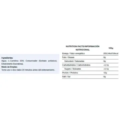 L-carnitine 3000 20 X 25 Ml