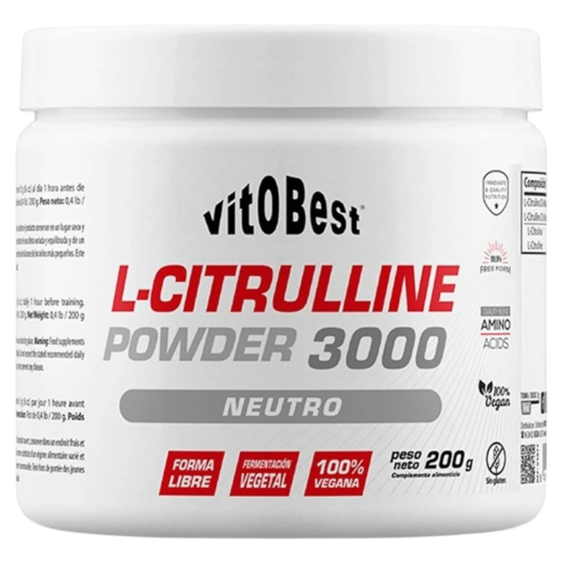 L-citrulline 3000 Powder 200 Gr
