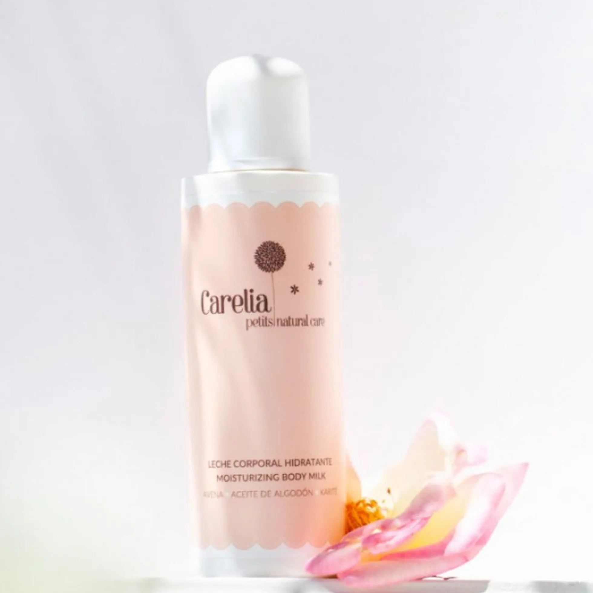 Leche Corporal Hidratante para Bebés Carelia 200 ml