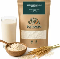 Leche De Arroz En Polvo Bio - 500g | Bebida Vegetal Ecológica Vegana, Sin Lactosa, Sin Azúcares Añadidos, Sin Gluten