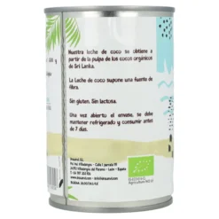 Leche de coco bio Ecosana 450 ml