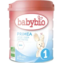 Leche de Iniciación Primea 1 (0 a 6 meses) Ecológica Babybio 800 g