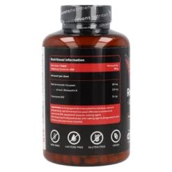 Levadura de Arroz Rojo con Monacolina K y CoQ10 Sevens Nutrition 400 cápsulas