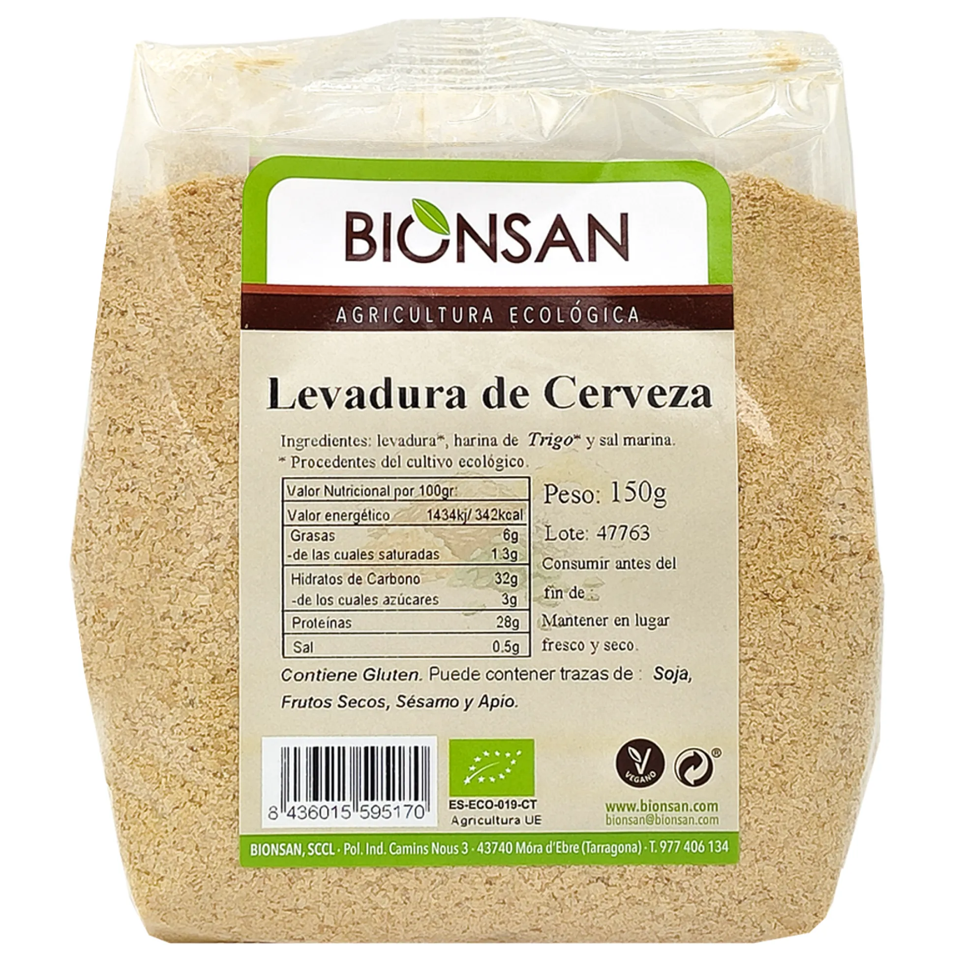 Levadura De Cerveza Eco Bionsan 150g