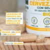 Levadura De Cerveza Viva Bio, Con Selenio | 90 Cápsulas
