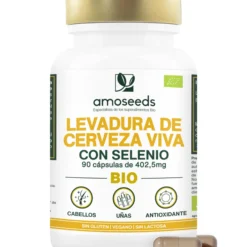 Levadura De Cerveza Viva Bio, Con Selenio | 90 Cápsulas