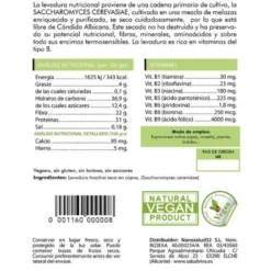 Levadura nutricionalSalud Viva 500 g