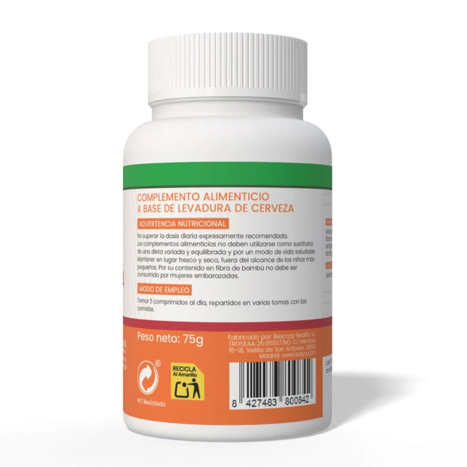 Levadura Sin gluten Sotya 150 comprimidos