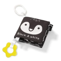 Libro Blando De Actividades Sensorial Black&white