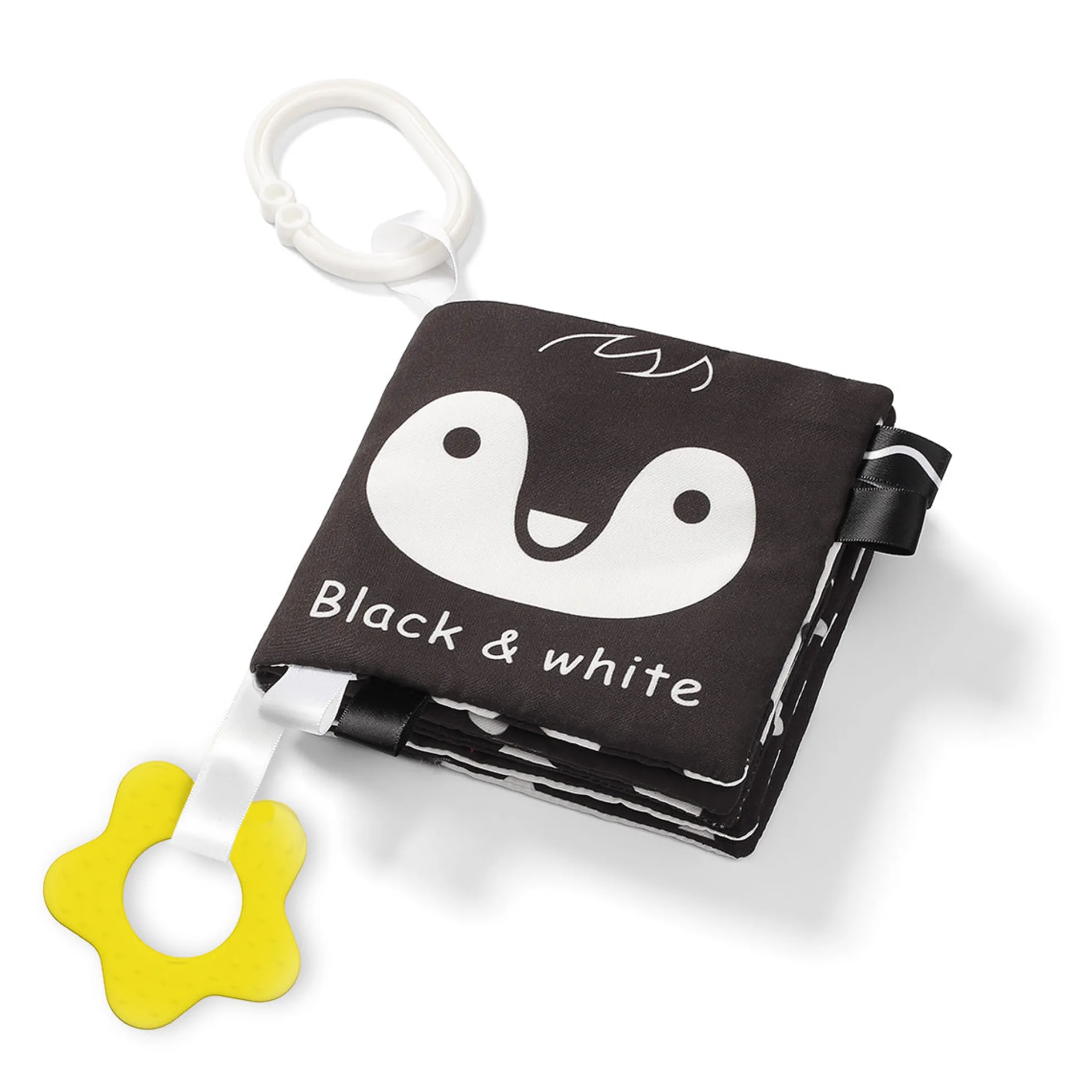 Libro Blando De Actividades Sensorial Black&white