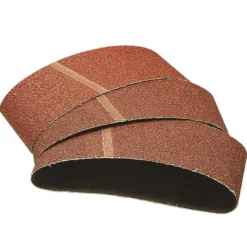 6 lijas de banda 75 x 533 mm Grano 40, 60, 80 y 120 Wolfcraft Grano 80