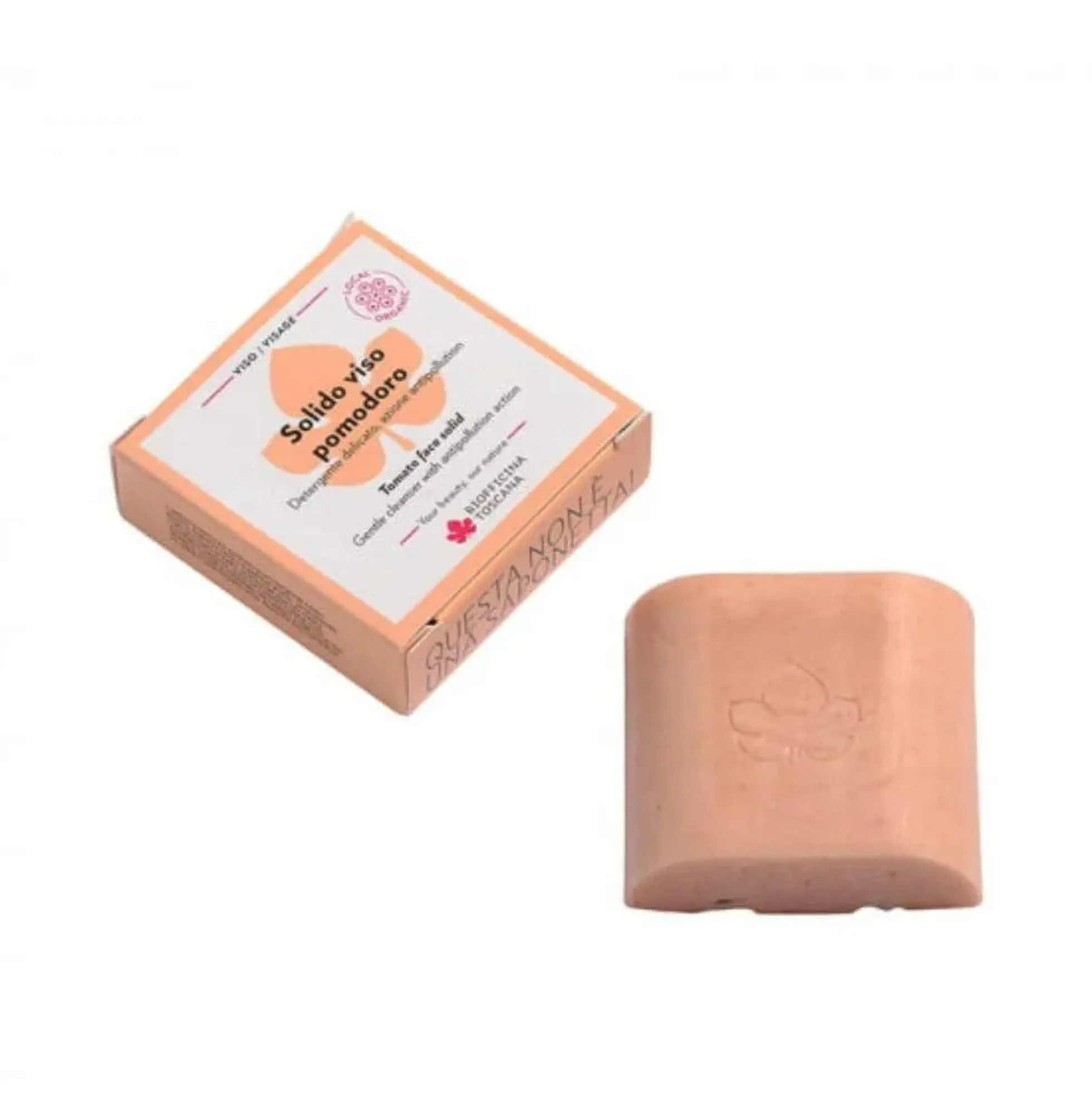 Limpiador Facial Sólido Tomate Biofficina Toscana 50g