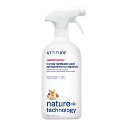 Limpiador para fruta y verdura Attitude 800 ml