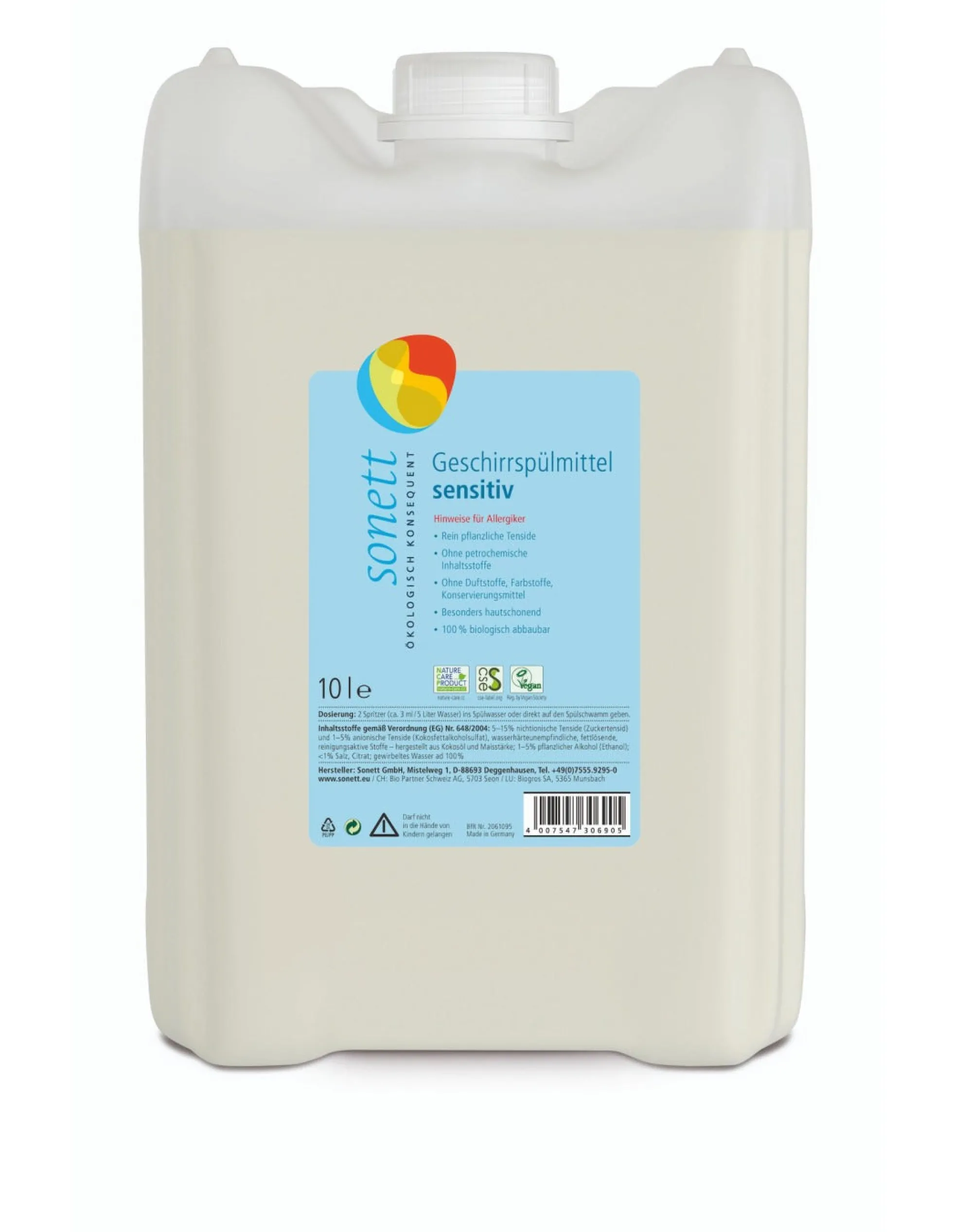 Limpiador universal neutral Sonett 10L