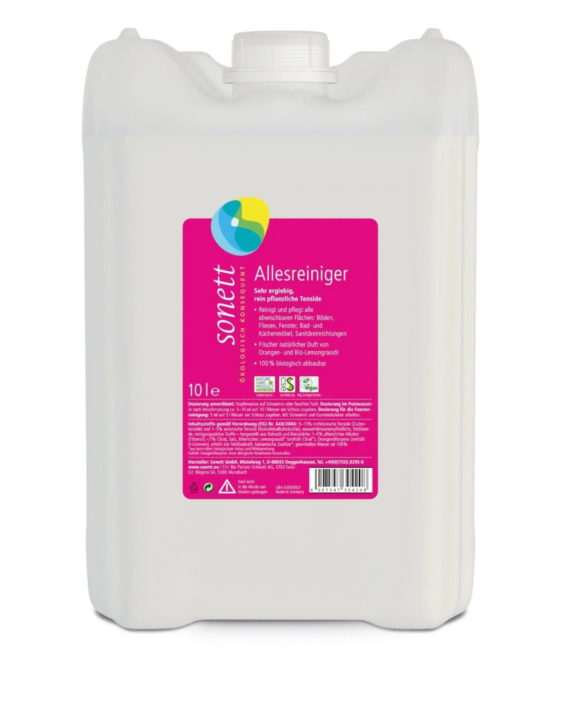 Limpiador Universal Sonett 10 L