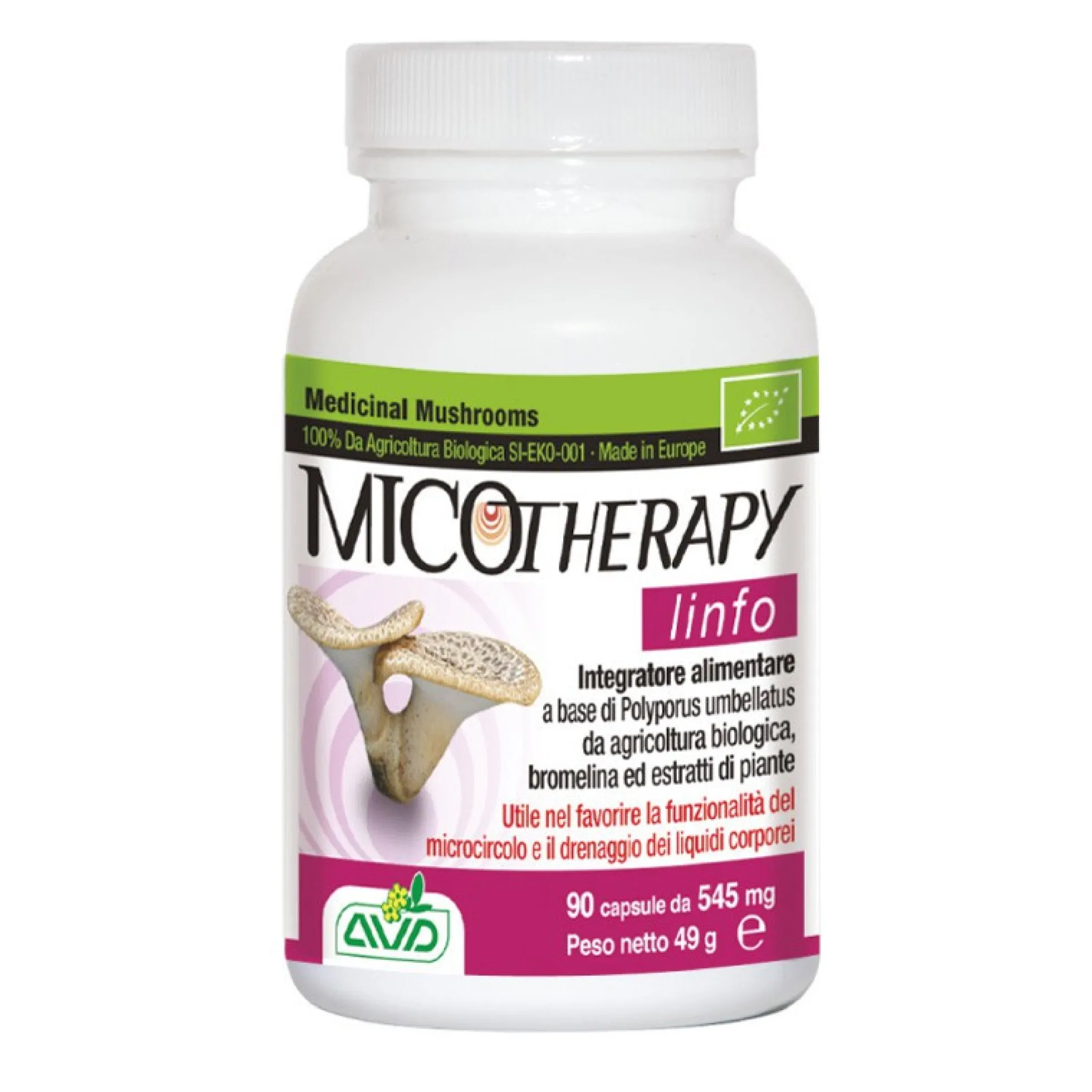 Linfo 90 Capsulas Bio Micotherapy Avd Reform