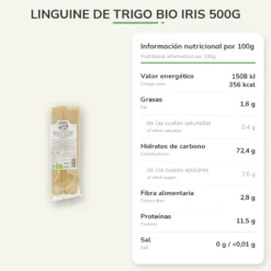 Linguine de Trigo BIO Iris 500g