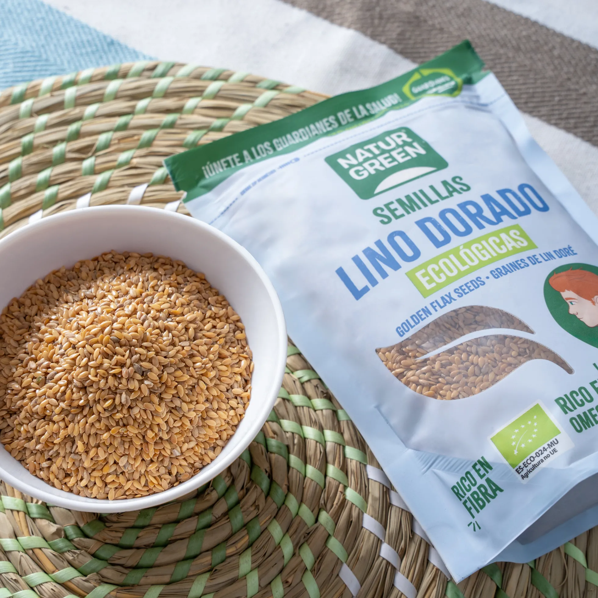 Lino Dorado Bio Naturgreen 250 g