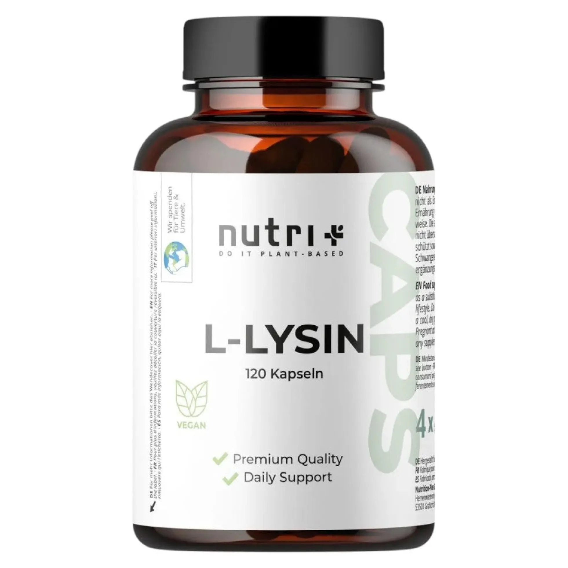 L-lysine 120 Caps