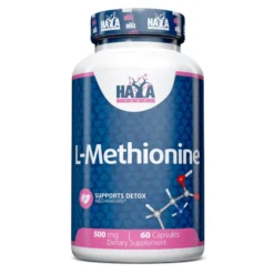 L-metionina 500mg - 60 Cápsulas - Aminoácidos - Haya Labs