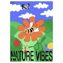Lámina Decorativa 30x40 cm – Ilustración de Juani Bengali - Nature Vibes