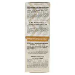 Láminas para Lasaña de Trigo Integral ECO Castagno 500g