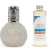 Lámpara Catalítica Mosaico Blanco + Fragancia Mediterranean Light 200 Ml - Elimina Malos Olores, Impurezas Y Perfuma