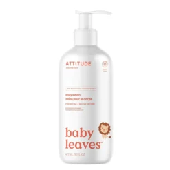 Loción corporal Néctar de pera para bebés, Attitude, 473 ml