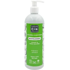 Loción corporal revitalizante limon yaloe bio Naturabio 500 ml