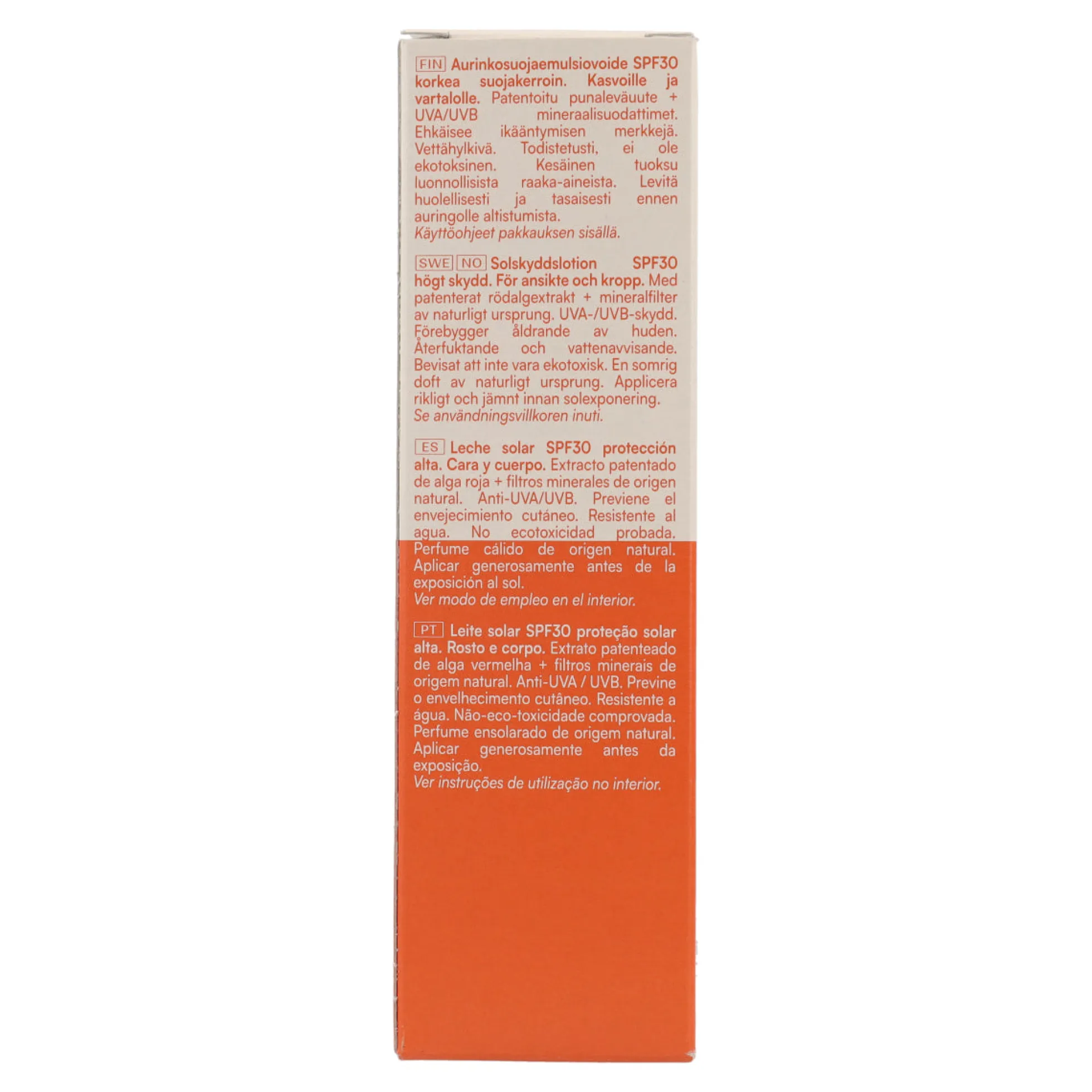 Loción Solar Corporal SPF 30 Alga Maris 100 ml