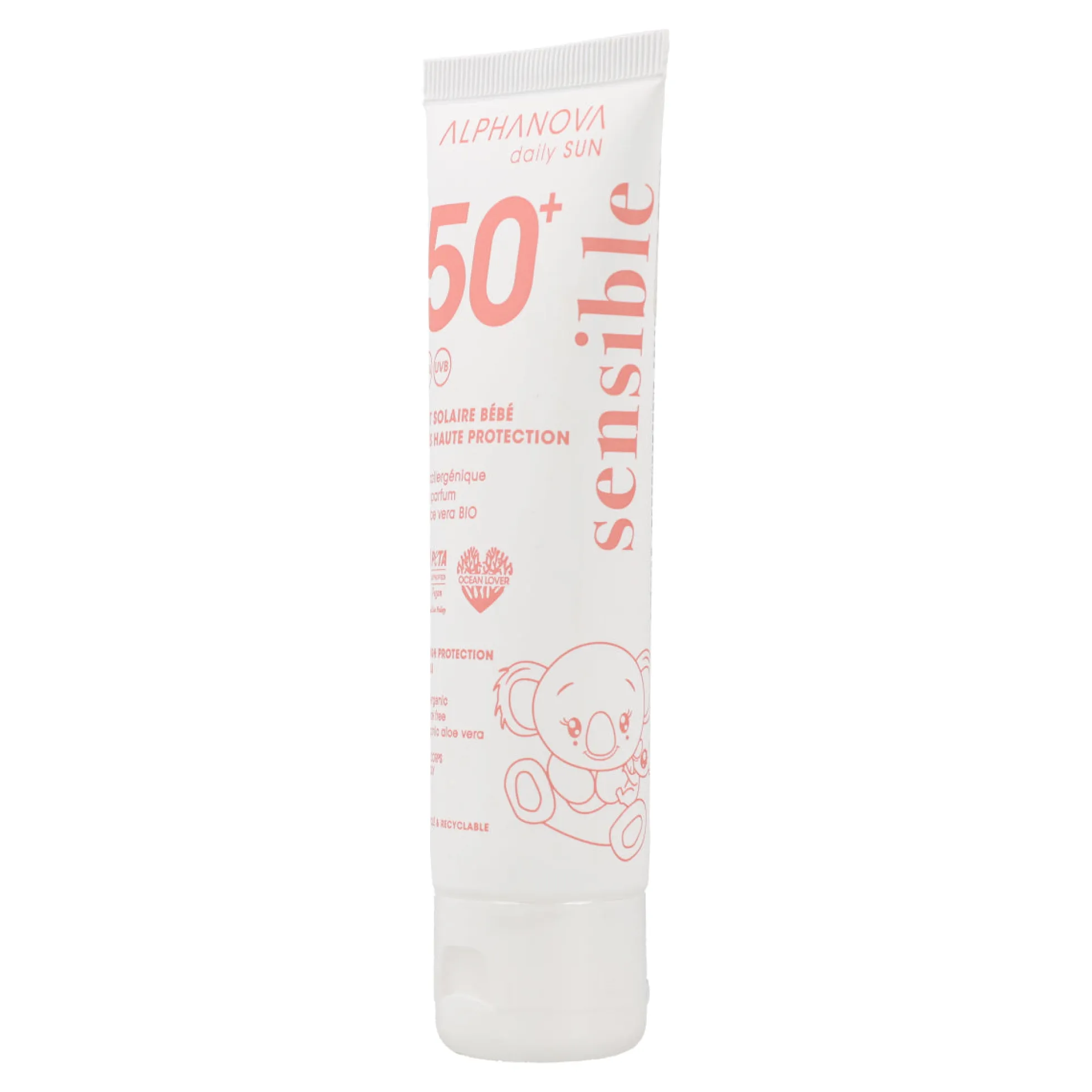 Loción solar daily sun baby sun FPS50+ Sensitive Alphanova 50ml