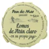 Lomos de Atún Claro en su propio jugo en Vidrio Pan do Mar 220g