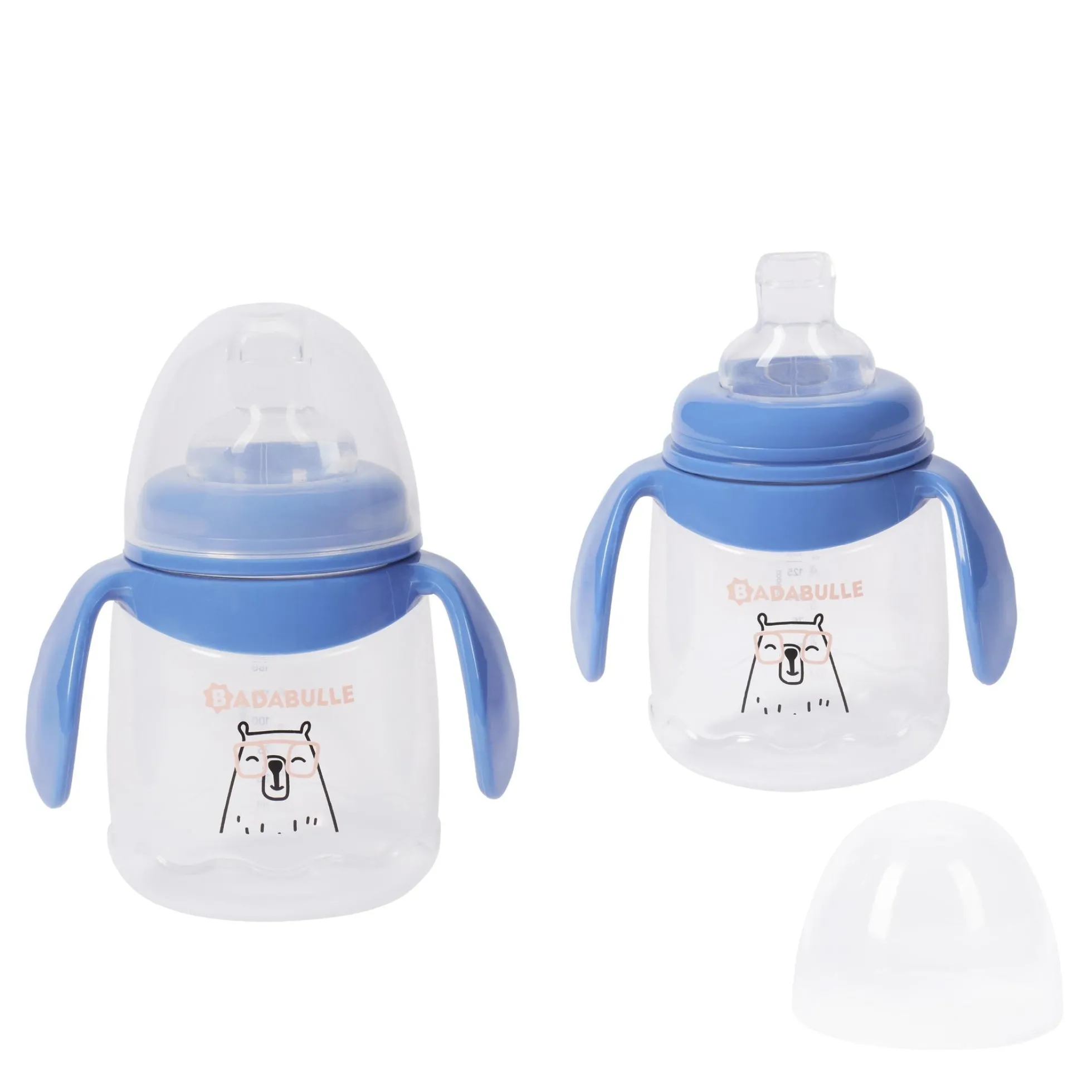 Lote de 2 tazas Antifugas Badabulle