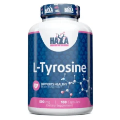L-tirosina 500mg - 100 Cápsulas - Aminoácidos - Haya Labs