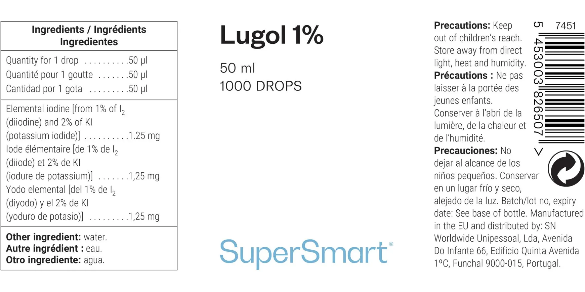 Lugol 1%