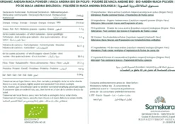 Maca En Polvo Bio - 4kg | Superalimento Ecológico Vegano Para Batidos, Smoothies Y Zumos, Sin Azúcares Añadidos