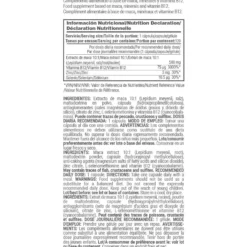 Maca 500mg - 120 Cápsulas Vegetales - Maca - Masmusculo