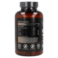 Maca Negra con L Arginina Zinc y Vitaminas B6 B12 y C Sevens Nutrition 180 cápsulas